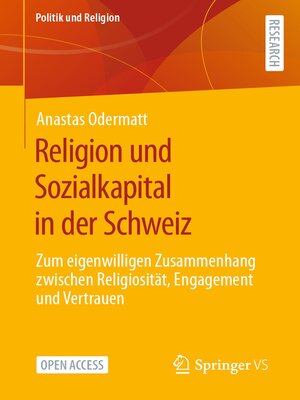 cover image of Religion und Sozialkapital in der Schweiz